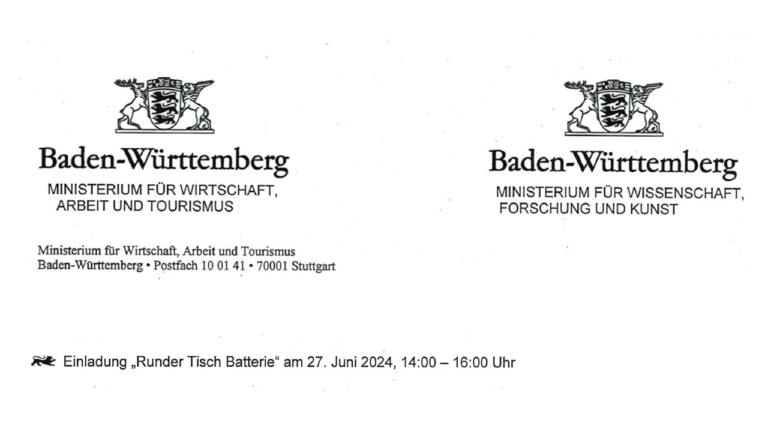 Second „Battery Round Table“ in Stuttgart