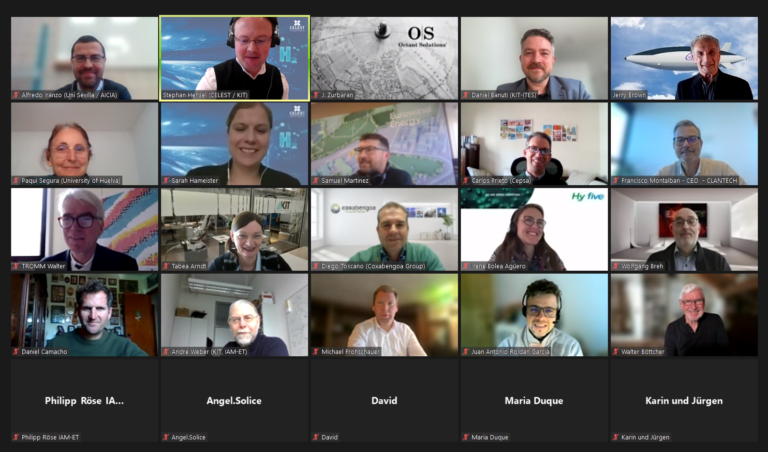 Virtual Spanish-German H2 networking